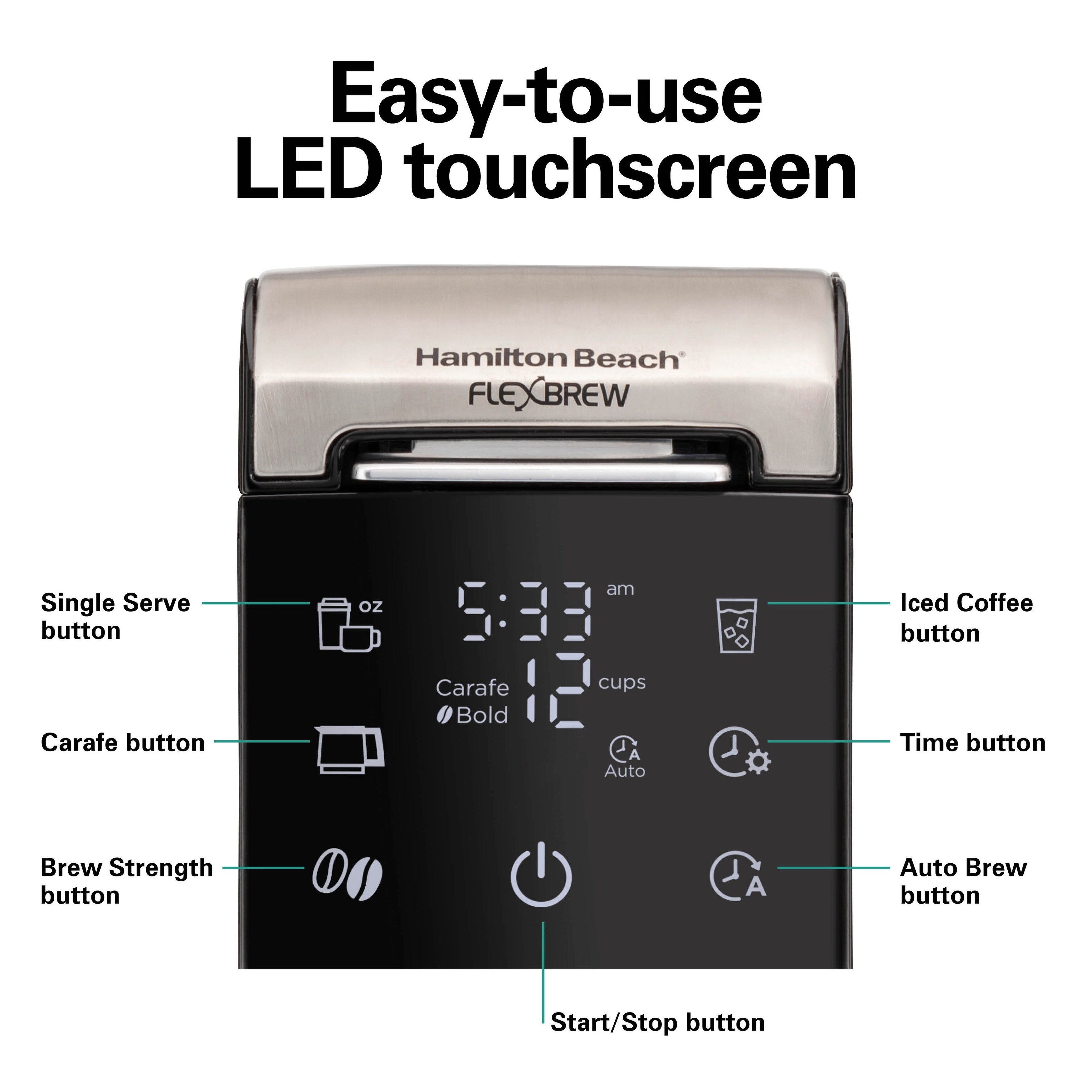 Machine à café FlexBrew Advanced 5-en-1