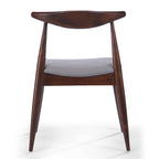 Chaises de salle à manger Francie, style moderne du milieu du siècle (lot de 2) par Christopher Knight Home - 52,1 cm L x 51,4 cm l x 75,6 cm h