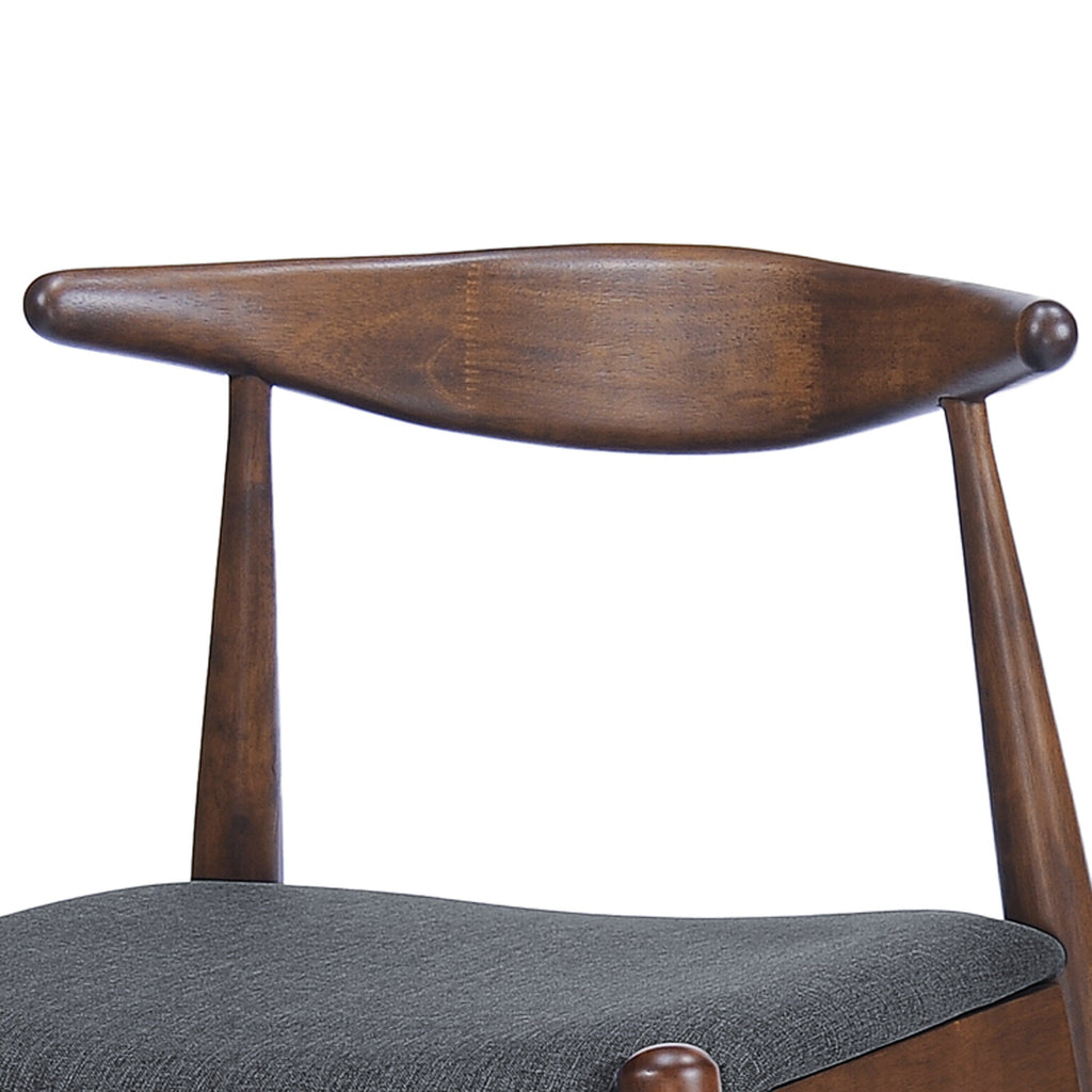 Chaises de salle à manger Francie, style moderne du milieu du siècle (lot de 2) par Christopher Knight Home - 52,1 cm L x 51,4 cm l x 75,6 cm h