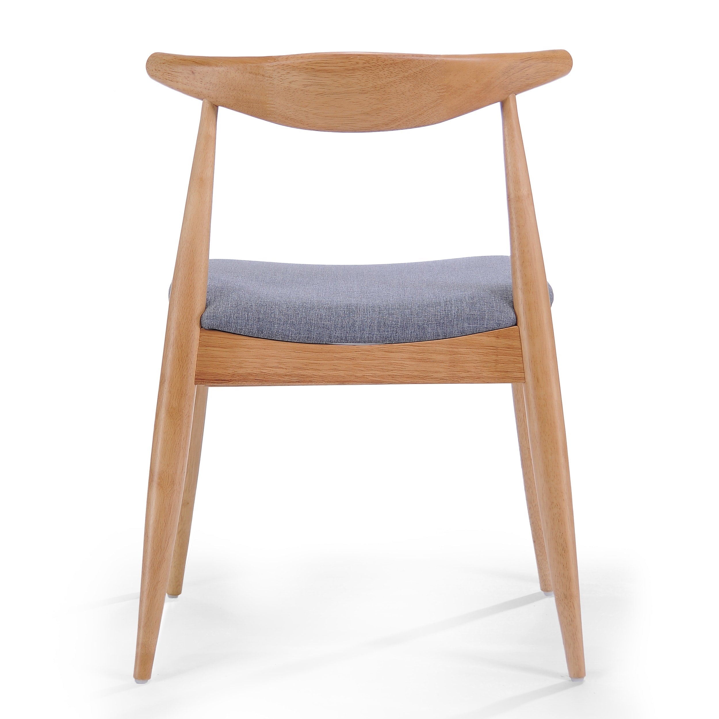 Chaises de salle à manger Francie, style moderne du milieu du siècle (lot de 2) par Christopher Knight Home - 52,1 cm L x 51,4 cm l x 75,6 cm h