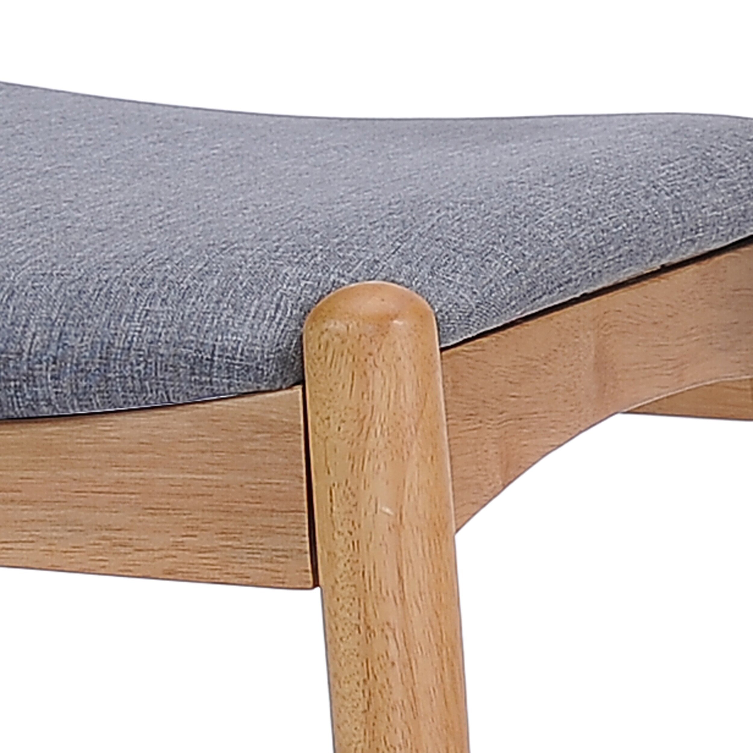 Chaises de salle à manger Francie, style moderne du milieu du siècle (lot de 2) par Christopher Knight Home - 52,1 cm L x 51,4 cm l x 75,6 cm h