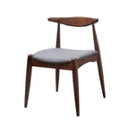 Chaises de salle à manger Francie, style moderne du milieu du siècle (lot de 2) par Christopher Knight Home - 52,1 cm L x 51,4 cm l x 75,6 cm h