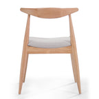 Chaises de salle à manger Francie, style moderne du milieu du siècle (lot de 2) par Christopher Knight Home - 52,1 cm L x 51,4 cm l x 75,6 cm h
