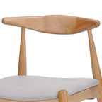 Chaises de salle à manger Francie, style moderne du milieu du siècle (lot de 2) par Christopher Knight Home - 52,1 cm L x 51,4 cm l x 75,6 cm h