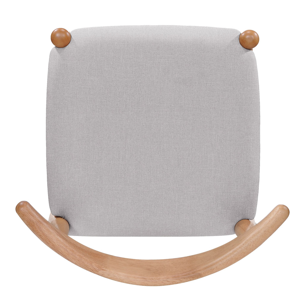 Chaises de salle à manger Francie, style moderne du milieu du siècle (lot de 2) par Christopher Knight Home - 52,1 cm L x 51,4 cm l x 75,6 cm h