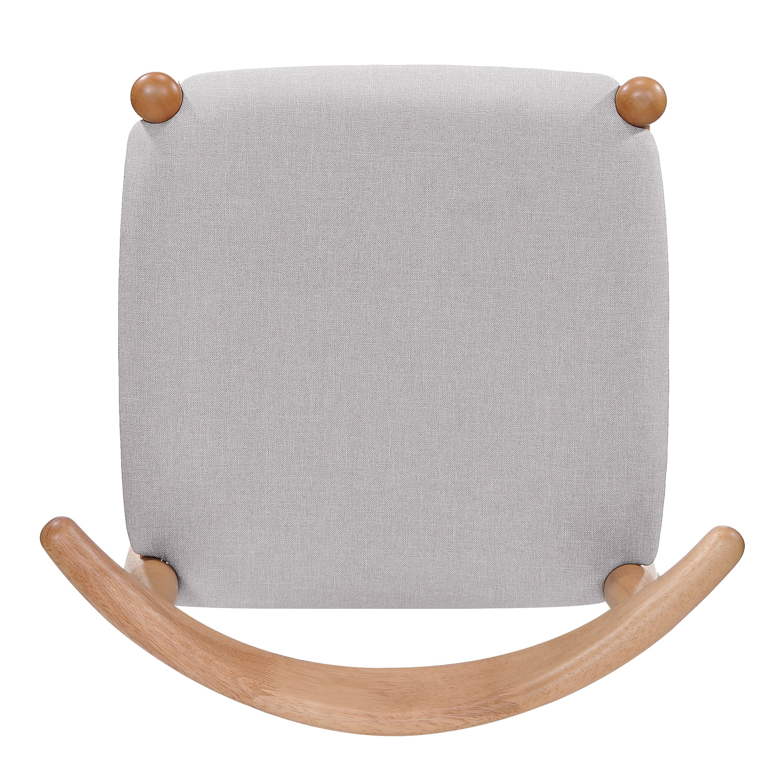 Chaises de salle à manger Francie, style moderne du milieu du siècle (lot de 2) par Christopher Knight Home - 52,1 cm L x 51,4 cm l x 75,6 cm h