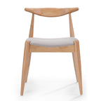 Chaises de salle à manger Francie, style moderne du milieu du siècle (lot de 2) par Christopher Knight Home - 52,1 cm L x 51,4 cm l x 75,6 cm h