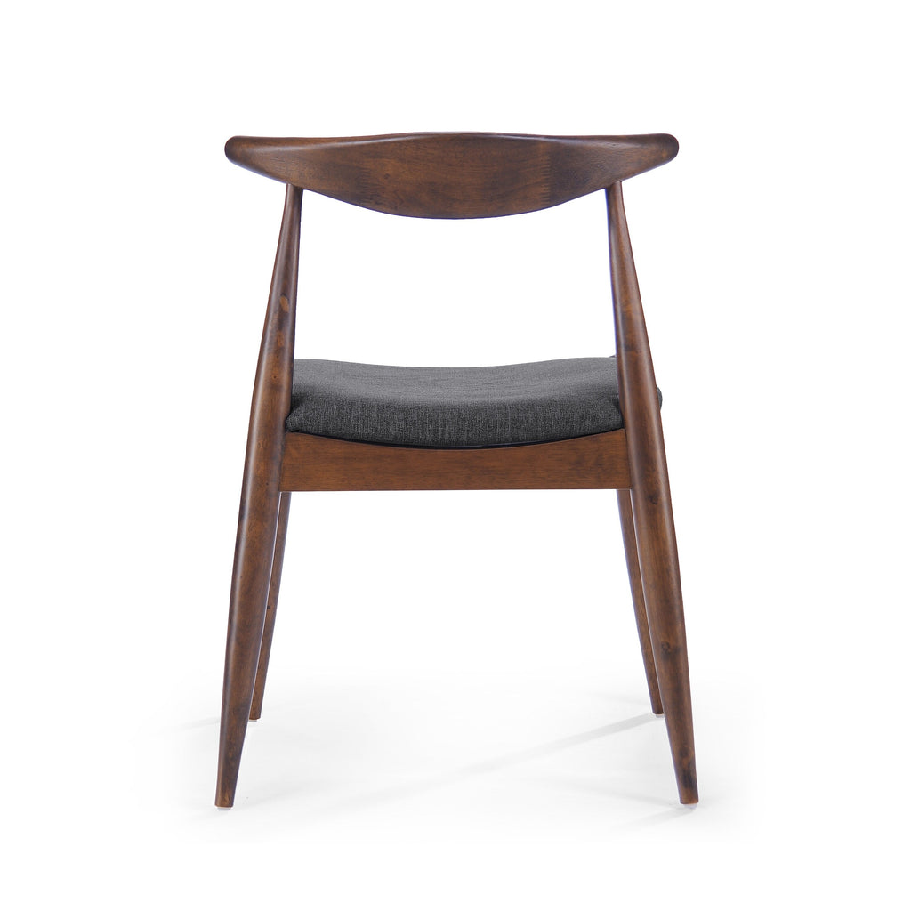 Chaises de salle à manger Francie, style moderne du milieu du siècle (lot de 2) par Christopher Knight Home - 52,1 cm L x 51,4 cm l x 75,6 cm h