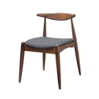 Chaises de salle à manger Francie, style moderne du milieu du siècle (lot de 2) par Christopher Knight Home - 52,1 cm L x 51,4 cm l x 75,6 cm h