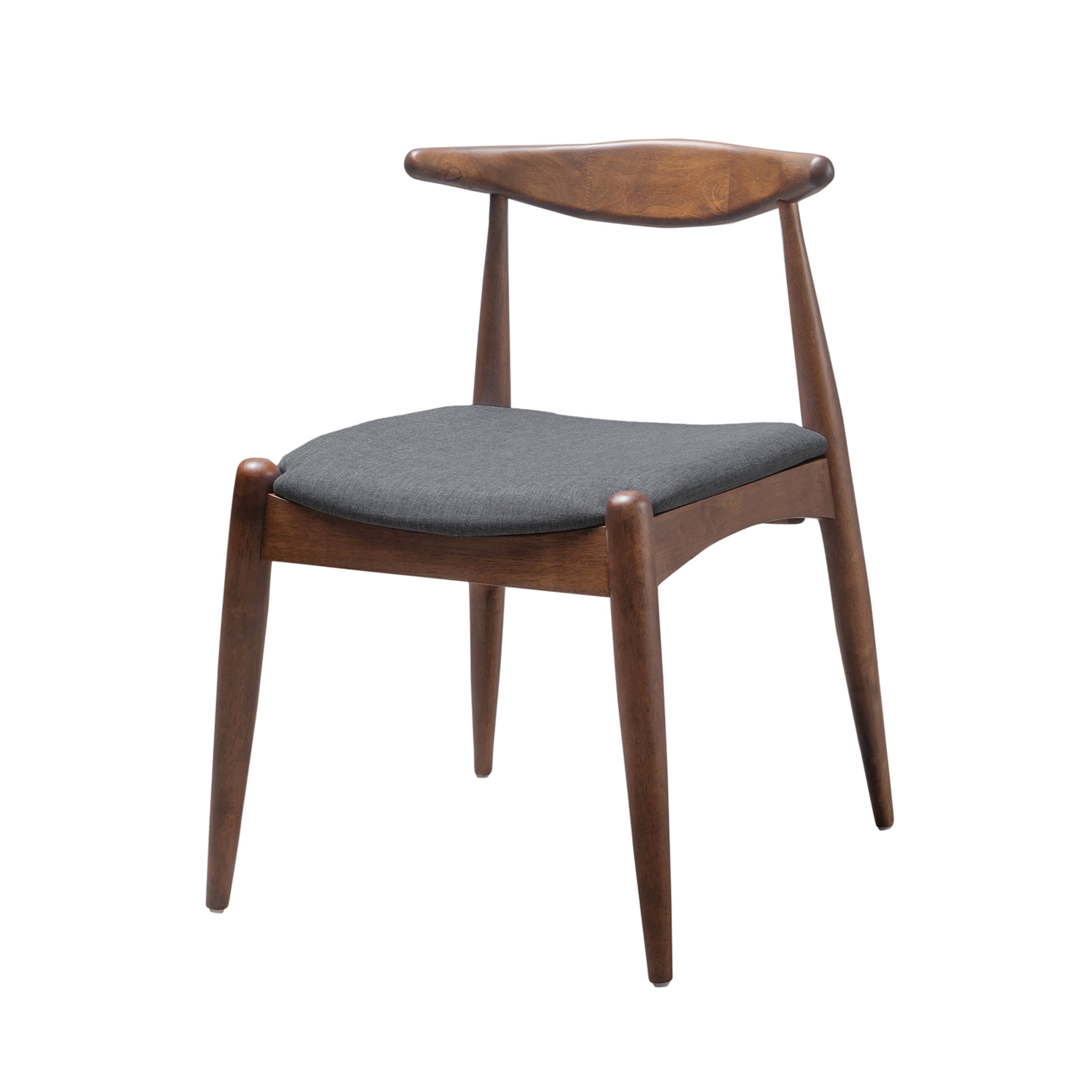 Chaises de salle à manger Francie, style moderne du milieu du siècle (lot de 2) par Christopher Knight Home - 52,1 cm L x 51,4 cm l x 75,6 cm h