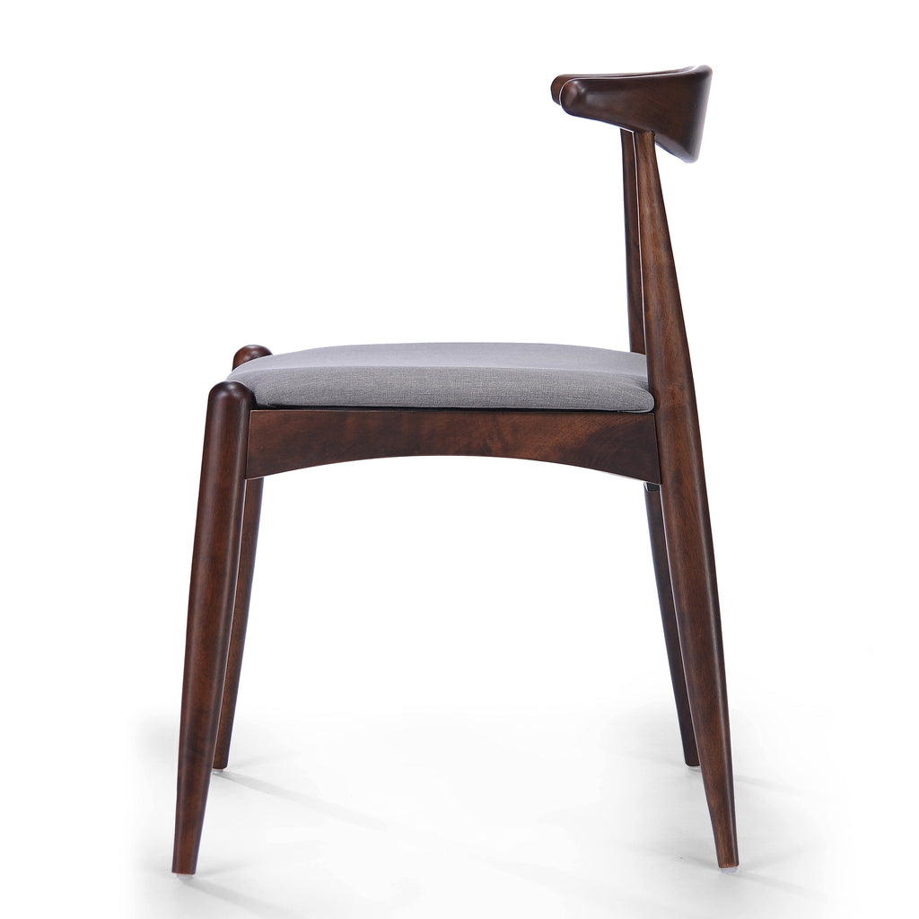 Chaises de salle à manger Francie, style moderne du milieu du siècle (lot de 2) par Christopher Knight Home - 52,1 cm L x 51,4 cm l x 75,6 cm h