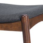 Chaises de salle à manger Francie, style moderne du milieu du siècle (lot de 2) par Christopher Knight Home - 52,1 cm L x 51,4 cm l x 75,6 cm h