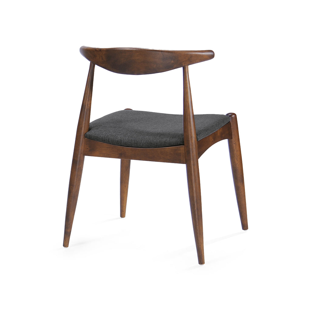 Chaises de salle à manger Francie, style moderne du milieu du siècle (lot de 2) par Christopher Knight Home - 52,1 cm L x 51,4 cm l x 75,6 cm h