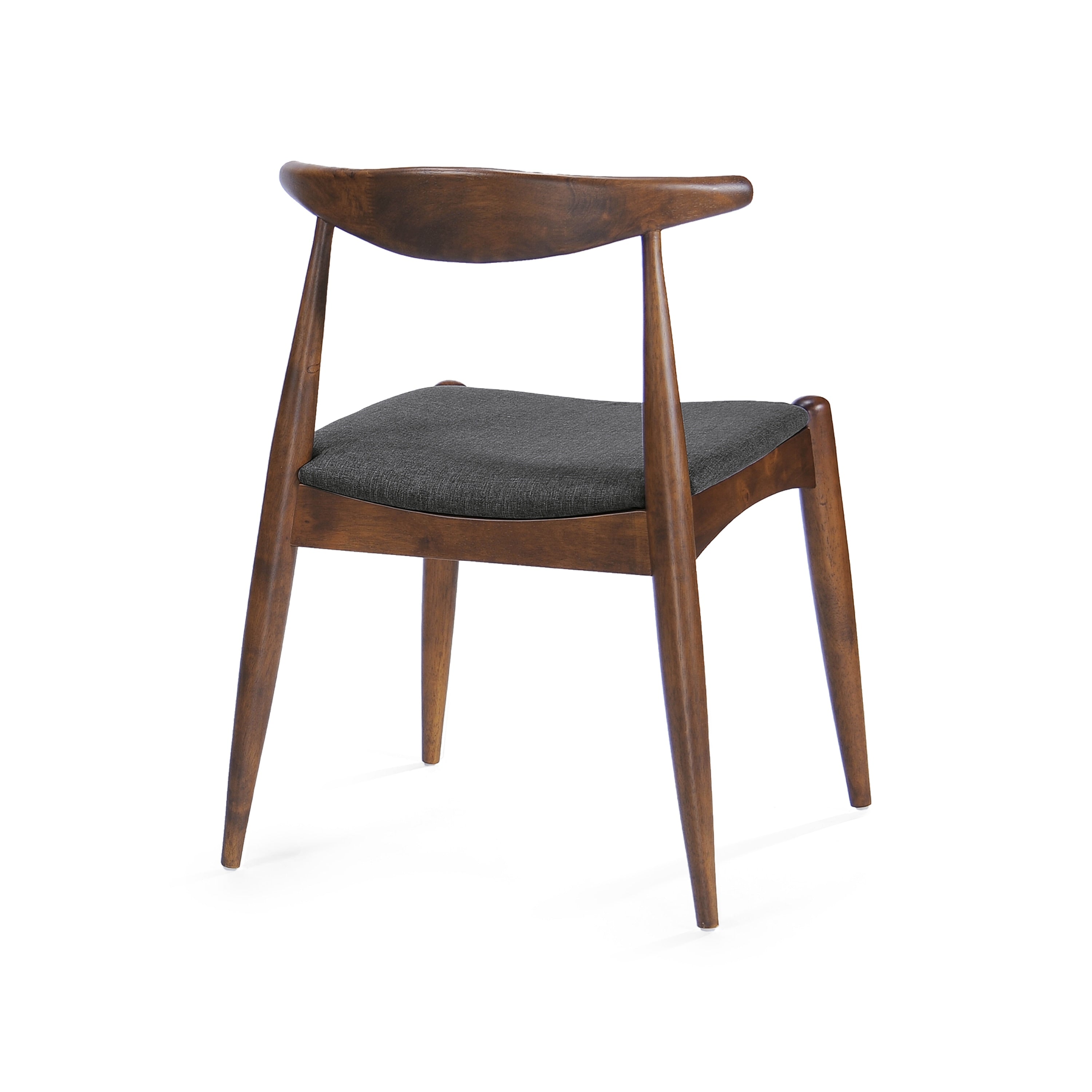 Chaises de salle à manger Francie, style moderne du milieu du siècle (lot de 2) par Christopher Knight Home - 52,1 cm L x 51,4 cm l x 75,6 cm h