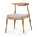 Chaises de salle à manger Francie, style moderne du milieu du siècle (lot de 2) par Christopher Knight Home - 52,1 cm L x 51,4 cm l x 75,6 cm h
