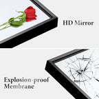 Grand miroir mural, miroir pleine longueur, miroir pour voir tout le corps.