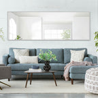 Grand miroir mural, miroir pleine longueur, miroir pour voir tout le corps.