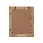 Carina Miroir mural en bois massif naturel rustique par Furniture of America