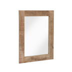 Carina Miroir mural en bois massif naturel rustique par Furniture of America