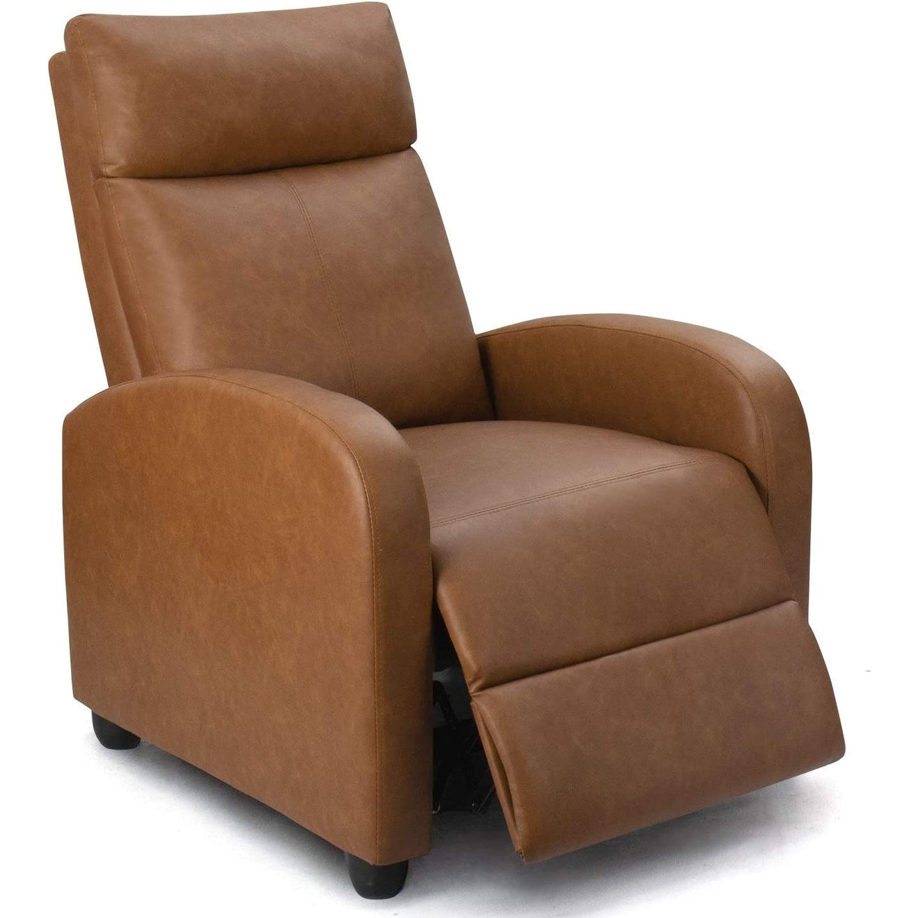 Fauteuil inclinable Furniwell en cuir PU avec assise et dossier rembourrés.