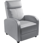 Fauteuil inclinable Furniwell en cuir PU avec assise et dossier rembourrés.