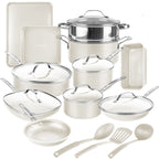 Ensemble de casseroles et poêles antiadhésives Gotham Steel Naturals 20 pièces avec ustensiles de cuisson et de pâtisserie