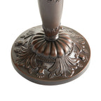 Gracewood Hollow Asdreni Lampe Tiffany en verre dépoli de 50,8 cm - 35,5 L x 35,5 l x 51,5 H (cm)