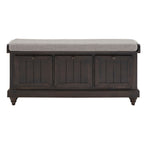 Banc de rangement Granger avec coussin de siège en lin par iNSPIRE Q Classic