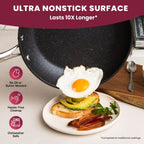 Ensemble de casseroles, poêles, ustensiles de cuisine et de pâtisserie antiadhésifs Granitestone 20 pièces