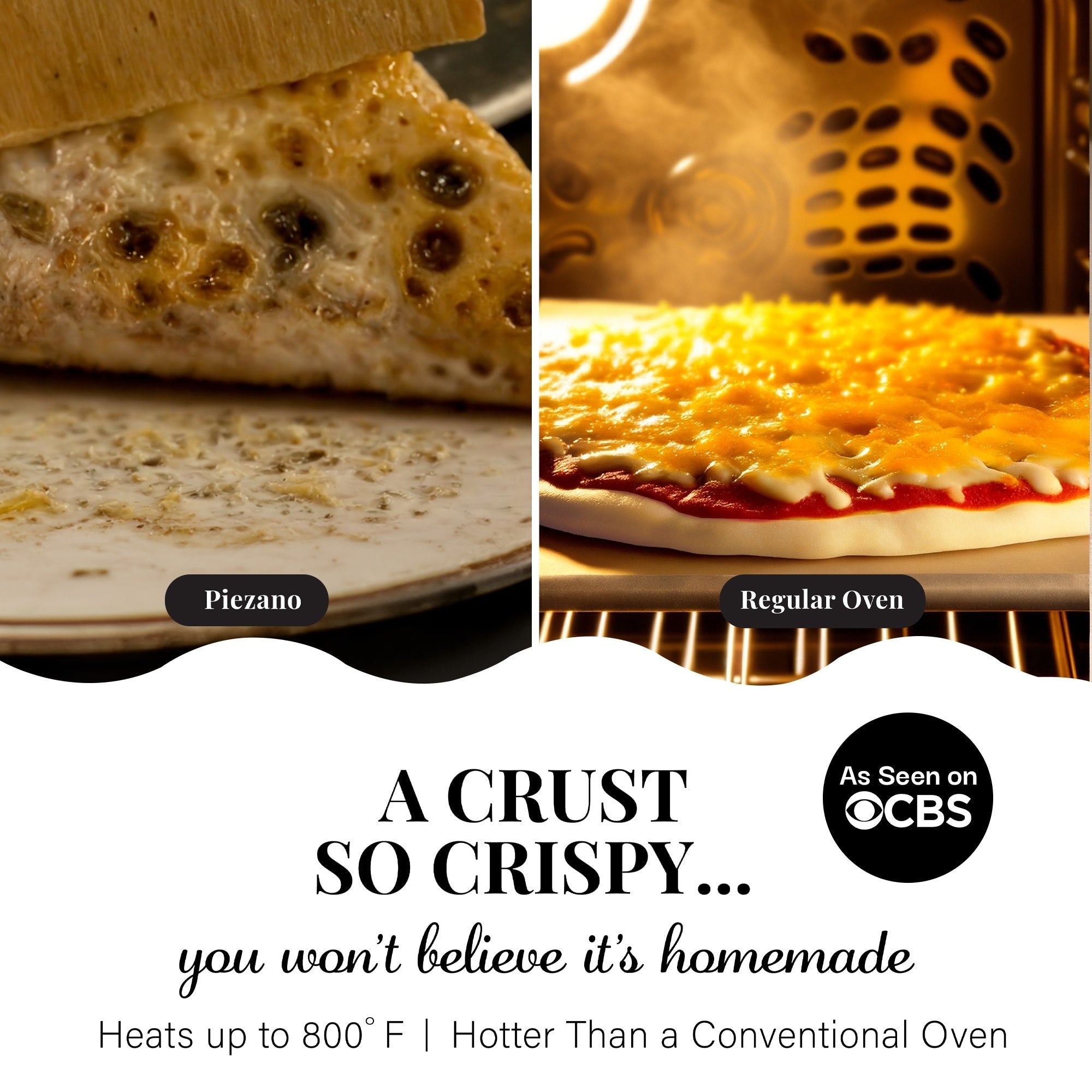 Four à pizza électrique Granitestone Piezano pour intérieur/extérieur avec pierre de céramique