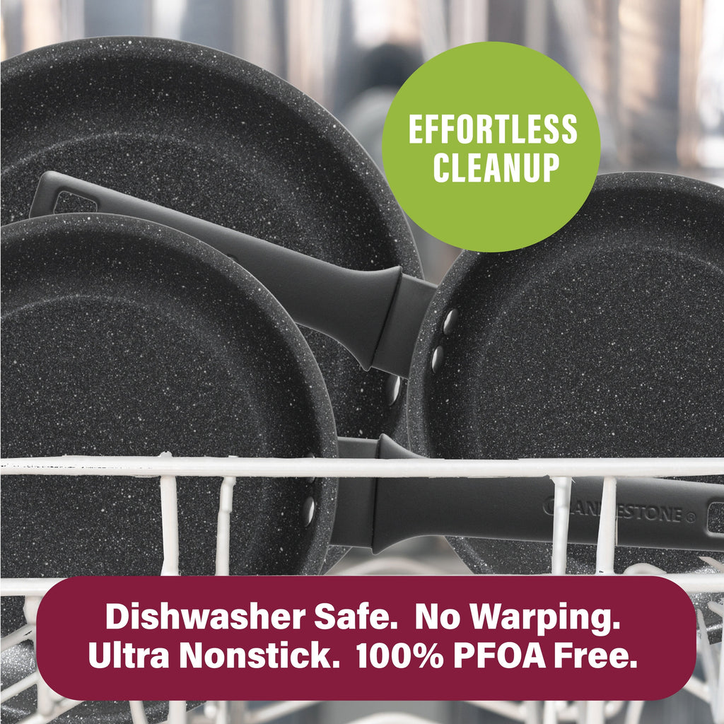 Ensemble de cuisine antiadhésif Granitestone Pro Premier en acier anodisé dur, 13 pièces