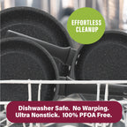 Ensemble de cuisine antiadhésif Granitestone Pro Premier en acier anodisé dur, 13 pièces