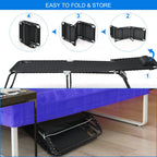 Chaise longue de plage pliante Gymax avec coussin, 4 positions