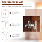 HOMCOM Étagère de rangement pour cuisine, armoire de rangement à 2 portes avec 5 niveaux de rangement et 2 étagères réglables pour salle à manger, 63 pouces