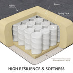 Fauteuil releveur électrique HOMCOM pour personnes âgées, fauteuil inclinable surdimensionné pour salon avec télécommande