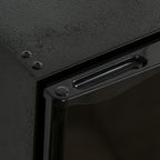 Mini réfrigérateur HOMCOM 3.2 pi³ avec congélateur, réfrigérateur compact à porte simple avec thermostat réglable pour chambre à coucher