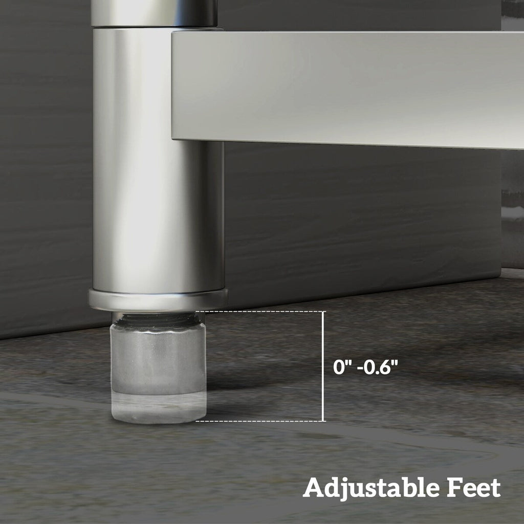 Bassin de lavage extérieur HOMCOM, évier profond en acier inoxydable, évier de cuisine simple à poser, 39 pouces - 39 pouces