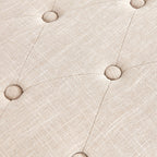 Banc à chaussures d'entrée, banc de rangement, tissu et bois massif, banc rembourré de 109 cm (43 pouces) pour salon et chambres à coucher