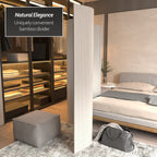 Écran en bambou ondulé fait à la main, 1,80 m (Chine)