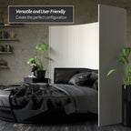 Écran en bambou ondulé fait à la main, 1,80 m (Chine)