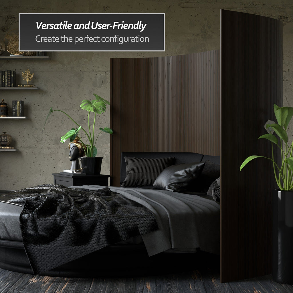 Écran en bambou ondulé fait à la main, 1,80 m (Chine)