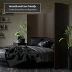 Écran en bambou ondulé fait à la main, 1,80 m (Chine)