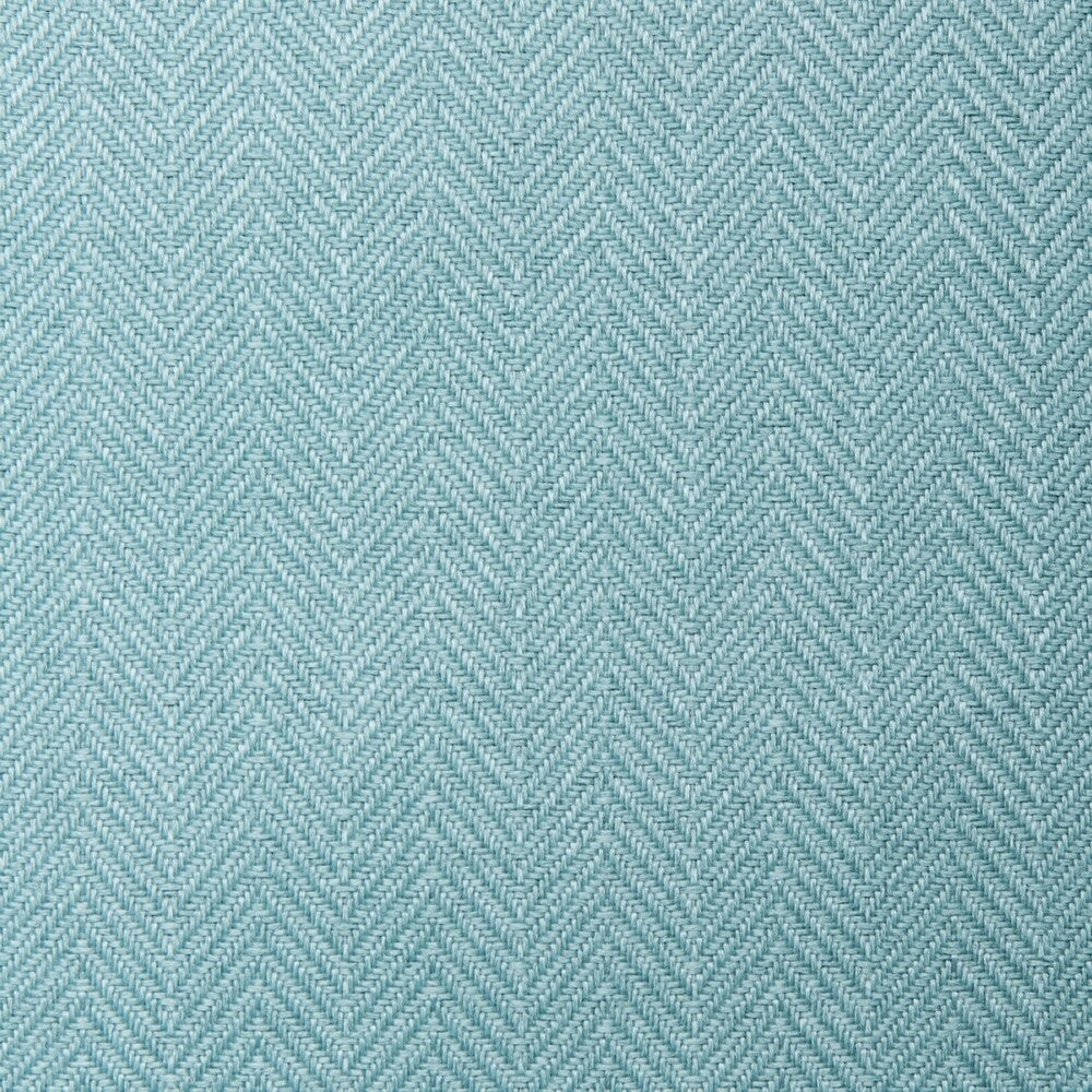 Ensemble de salle à manger 5 pièces Hanover Lavallette bleu océan avec 4 chaises fixes, table ronde en verre de 132 cm, parasol et pied de table.