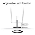 Meuble TV rectangulaire Hanson pour téléviseurs jusqu'à 75 pouces