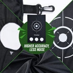 Réseau de golf Haokelball 3x2,3m, filet d'entraînement de golf avec cible en tissu, filet de frappe de golf robuste