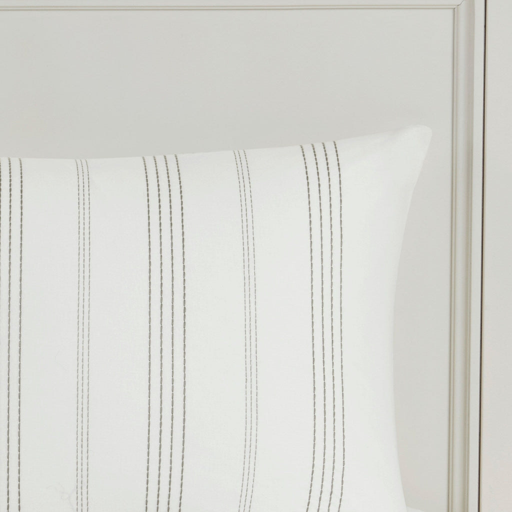 Ensemble de couette surdimensionnée en jacquard de coton Harbor House Morgan, 6 pièces