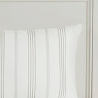 Ensemble de couette surdimensionnée en jacquard de coton Harbor House Morgan, 6 pièces