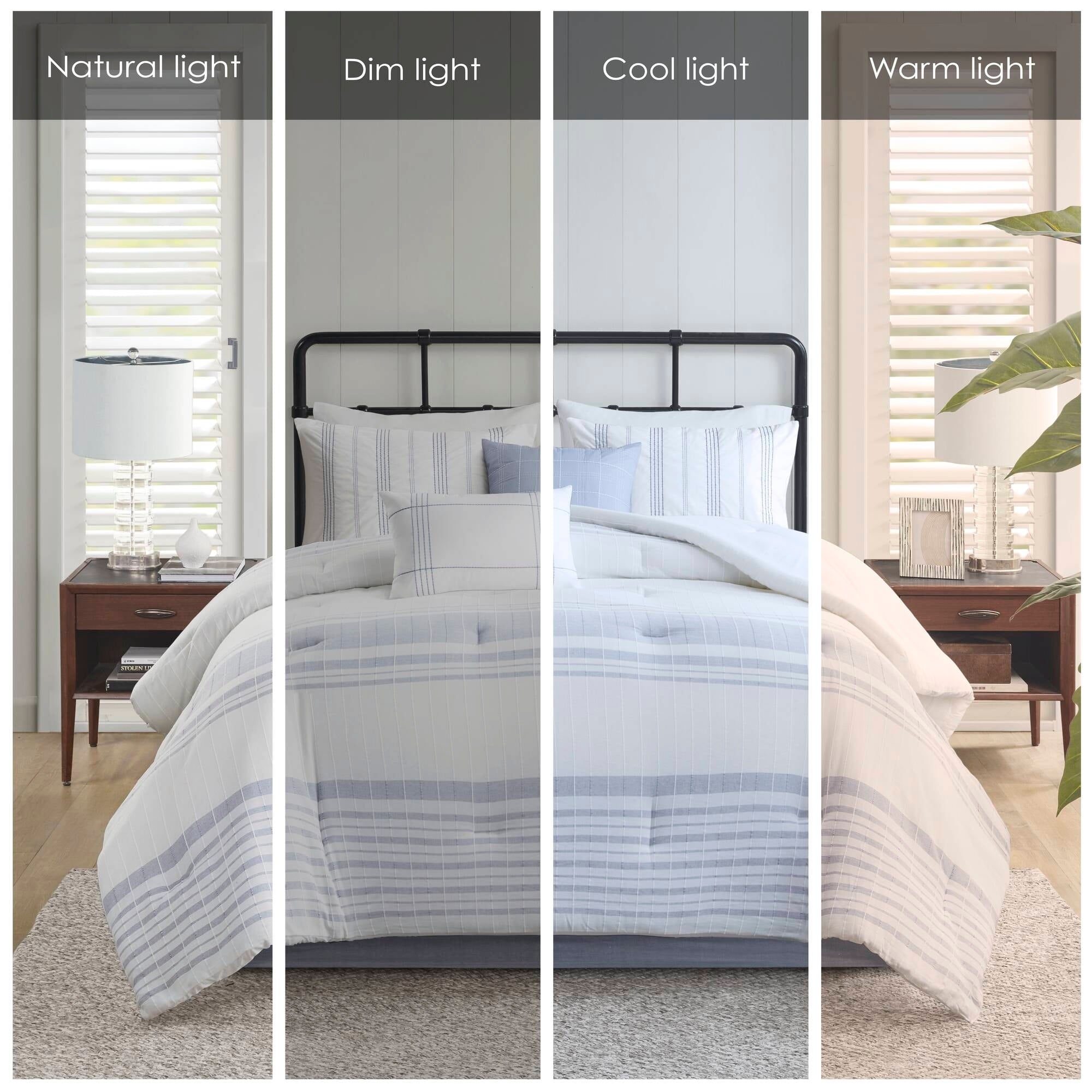 Ensemble de couette surdimensionnée en jacquard de coton Harbor House Morgan, 6 pièces