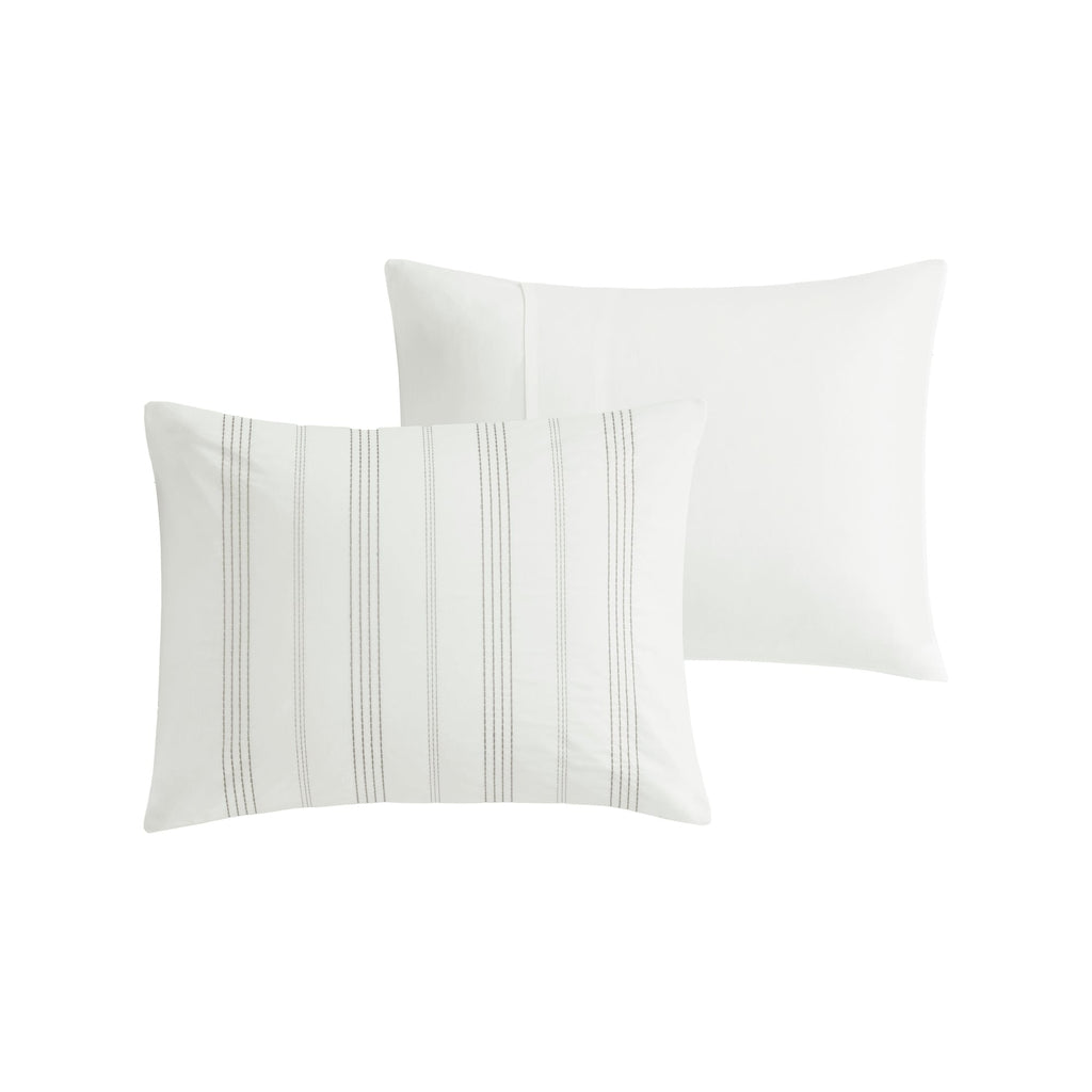 Ensemble de couette surdimensionnée en jacquard de coton Harbor House Morgan, 6 pièces