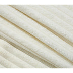 Canapé-lit surdimensionné Harmonia 109 W en velours côtelé, méridienne double profonde avec 4 coussins